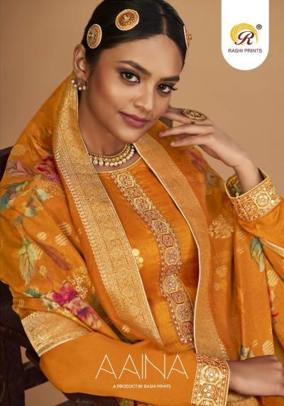 Aaina By Rashi Print Festive Wear Salwar Kameez Collection